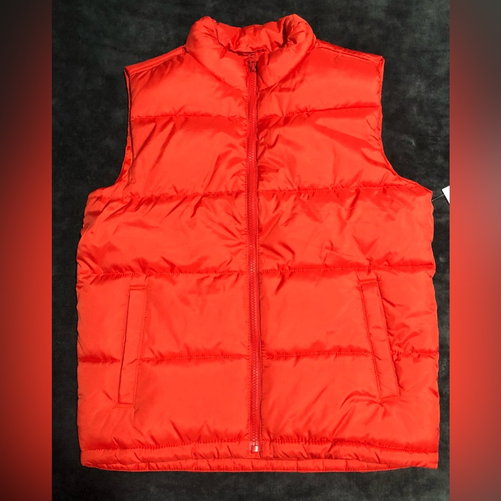 Old Navy Vibrant Red Quilted Jacket